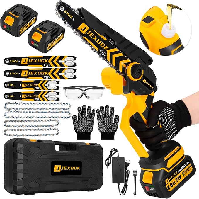 Brushless Mini Chainsaw, 8